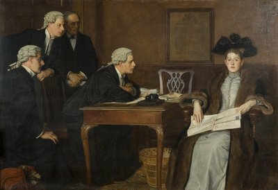 Åtalad och ombud av William Frederick Yeames