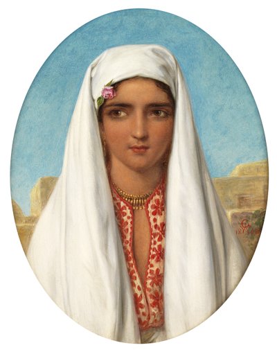 En österländsk skönhet, 1862 av William Gale