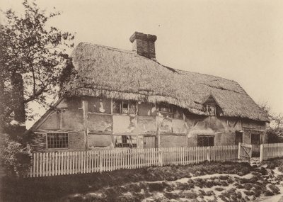 Vid Burwash, Sussex (svartvitt foto) av William Galsworthy Davie