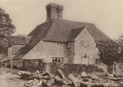 Vid Easebourne, nära Midhurst, West Sussex (svartvitt foto) av William Galsworthy Davie