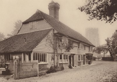 Vid Hawkhurst, Kent (svartvitt foto) av William Galsworthy Davie