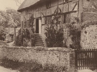 Vid Houghton, West Sussex (svartvitt foto) av William Galsworthy Davie