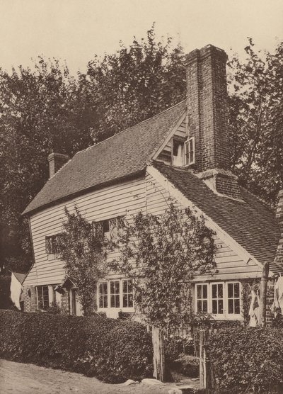 Vid Mayfield, Sussex (svartvitt foto) av William Galsworthy Davie