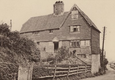 Vid Mayfield, Sussex (svartvitt foto) av William Galsworthy Davie