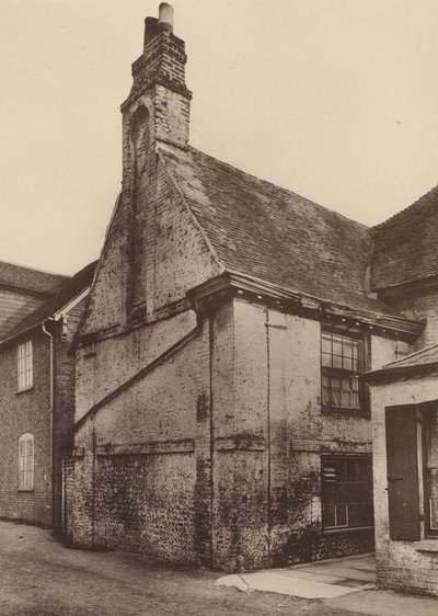 Vid Minster, Kent (svartvitt foto) av William Galsworthy Davie