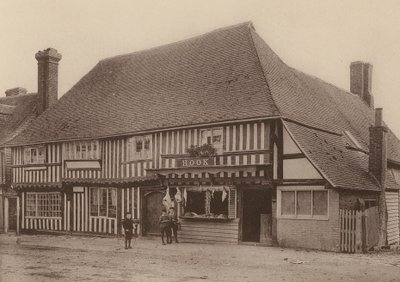 Vid Tenterden, Kent (svartvitt foto) av William Galsworthy Davie
