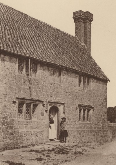 Bean Lodge, New Grove Lane, nära Petworth, Sussex (svartvitt foto) av William Galsworthy Davie
