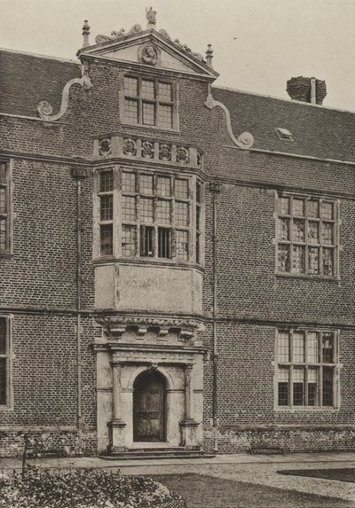 Dörröppning, Entrance Bay, South Wing, Cobham Hall (s/v foto) av William Galsworthy Davie
