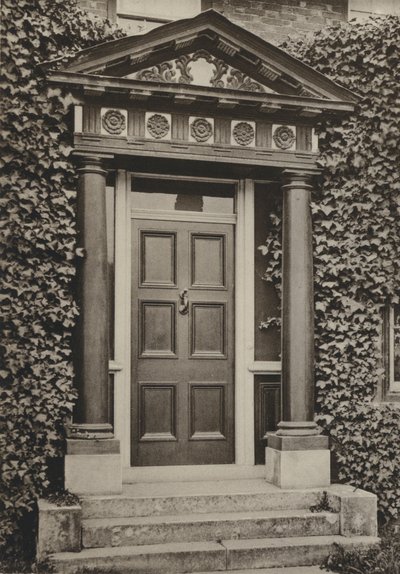 Doorway, Tenterden, Kent (s/v foto) av William Galsworthy Davie