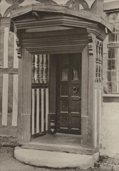 Doorway, The Middle House, Mayfield, Sussex (s/v foto) av William Galsworthy Davie