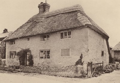 Farm House, Amberley, West Sussex (svartvitt foto) av William Galsworthy Davie