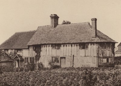 Great Daux Farm, Billingshurst, West Sussex (svartvitt foto) av William Galsworthy Davie