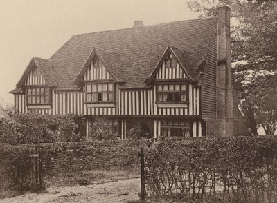 Hawkhurst Place, Highgate, Kent (svartvitt foto) av William Galsworthy Davie