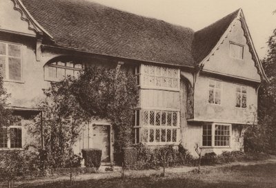 Hus vid Willesley Green, nära Cranbrook, Kent (svartvitt foto) av William Galsworthy Davie