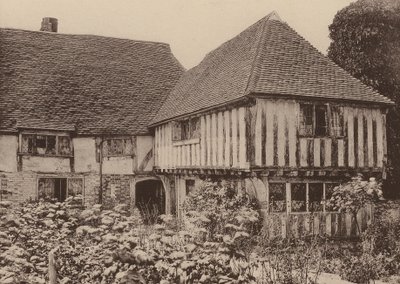 Swaylands, nära Penshurst, Kent (svartvitt foto) av William Galsworthy Davie