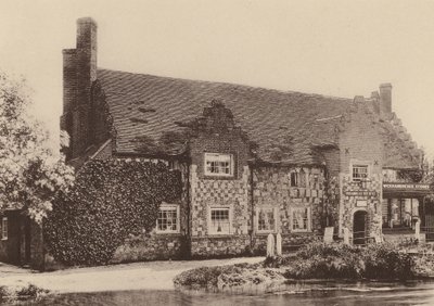 The Post Office, Wickhambreaux, Kent (svartvitt foto) av William Galsworthy Davie