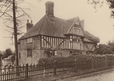 Yew-Tree Farm, nära Beckley och Northiam, Sussex (svartvitt foto) av William Galsworthy Davie