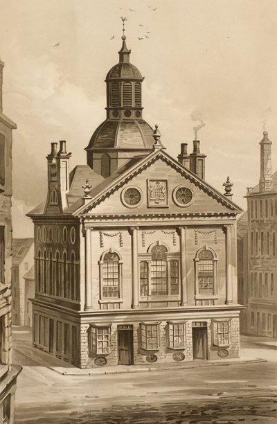 Utan titel [Trades Hall, High Street, Dundee] (etsning) av William Gibb
