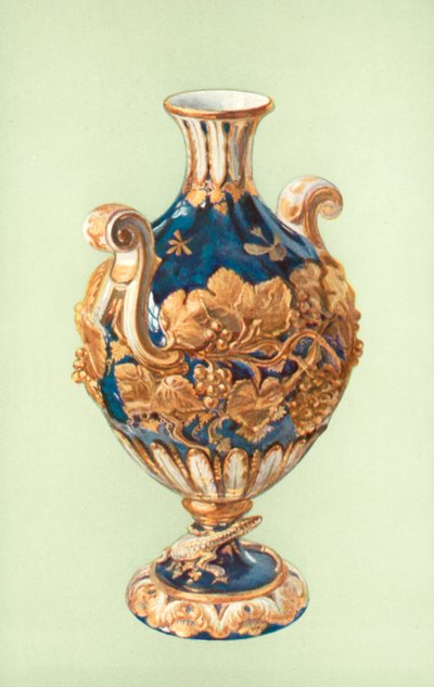 Vas, Chelsea, Mazarine Blue (färg litho) av William Gibb