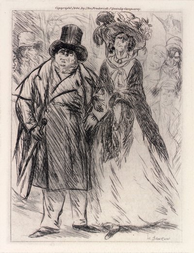 Herr och fru Mollet av William Glackens