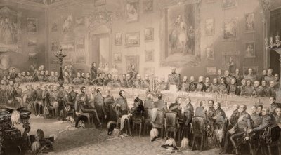 Waterloo-banketten i Aspley House 18 juni 1836. av William Greatbach