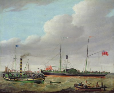 The Lion off Goole (olja på ekpanel) av William Griffin