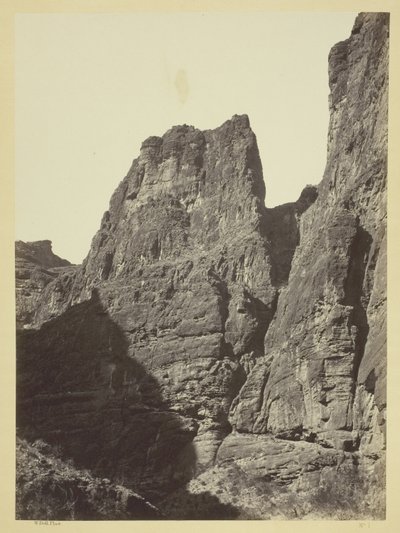 Cañon i Kanab Wash, Coloradofloden, söderut av William H. Bell