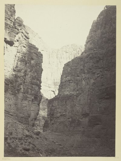 Kalkstensväggar Kanab Wash, Coloradofloden av William H. Bell