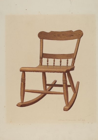 Barnets gungstol, ca. 1939. av William H Edwards