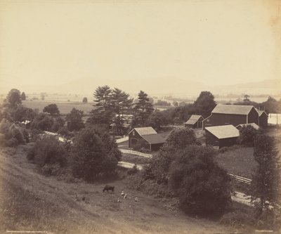 Tvärs över landet från West Portal, N.J. av William H. Rau