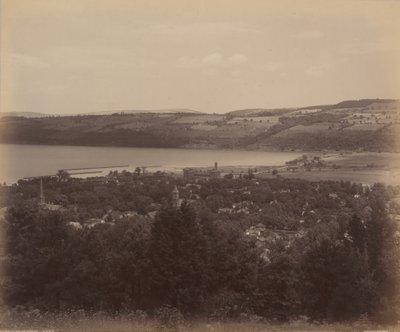 Seneca Lake och Watkins av William H. Rau