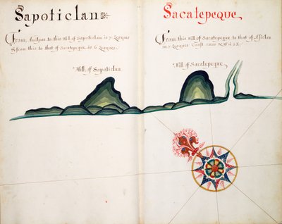 Sapoticlan och Sacatepeque av William Hack