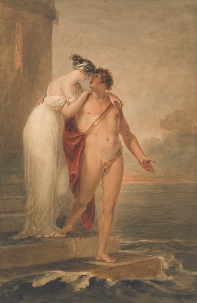 Hero och Leander av William Hamilton