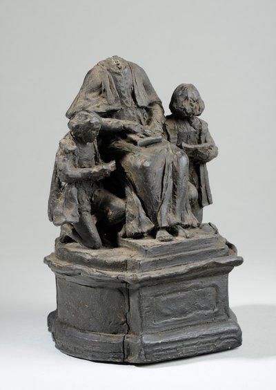 Maquette för monumentet till John Colet av William Hamo Thornycroft