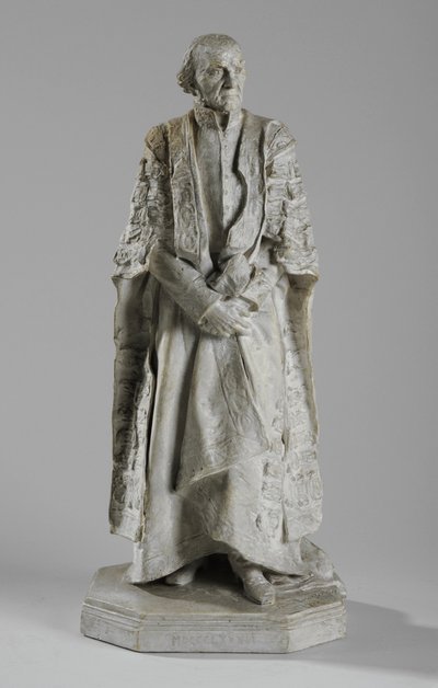 Maquette för statyn av William Ewart Gladstone på The Strand, London, c.1905 av William Hamo Thornycroft
