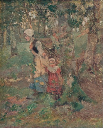 The Edge of the Wood, c1916 av William Hanna Clarke