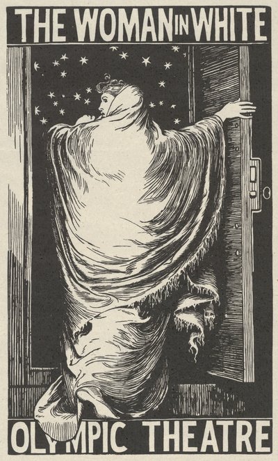 Kvinnan i vitt, 1871. av William Harcourt Hooper