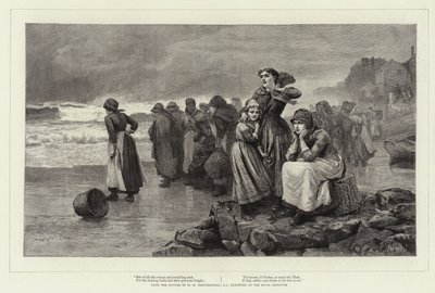 Kvinnor som väntar av William Harris Weatherhead