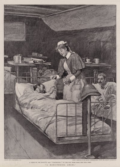 En tjänstgörande ängel av William Hatherell