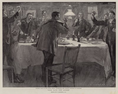 Gud rädda drottningen av William Hatherell