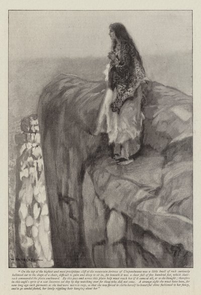 Illustration för Swallow, A Tale of the Great Trek, av H Rider Haggard av William Hatherell