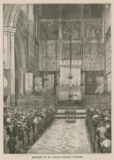 Interiör av St Alban