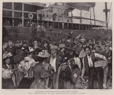 Början av den transatlantiska turistsäsongen av William Hatherell