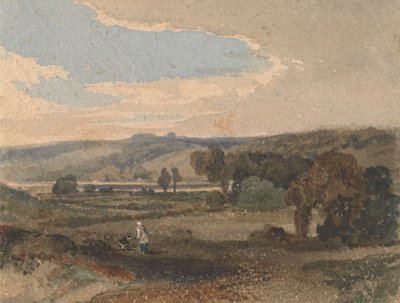 Walesiskt landskap av William Havell