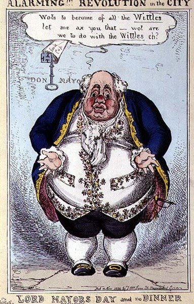 "Alarmerande!!! Revolution i staden" av William Heath