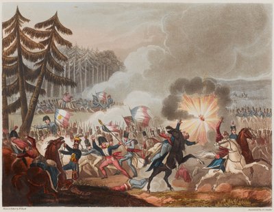 Slaget vid Barrosa den 5 mars 1811, graverat av J.C. Stadler, publicerat 1818 (akvatint) av William Heath