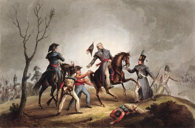 Sir John Moores död (1761-1809) 17 januari 1809, från 