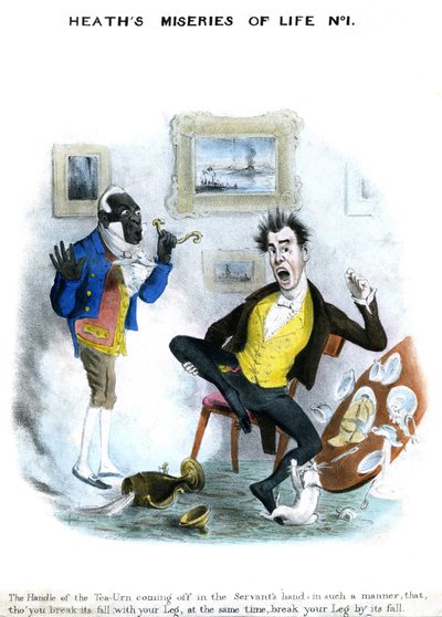 "Heaths Miseries of Life No.1", William Heath. av William Heath