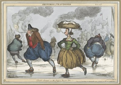 Holländska ångfartyg av William Heath