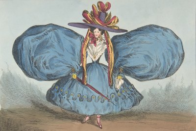 Modern Oddities av P. Pry Esq., Plate 1st: The Sleeves Curiously Cut, Ay There